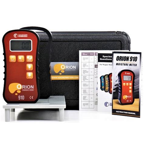 Noodle Moisture Meter distribute|Wagner Orion 910 Deep Depth Pinless Wood Moisture Meter Kit.